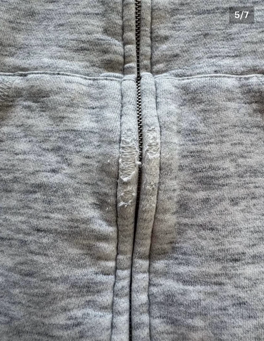 TNA Grey Full-Zip Hoodie - photo 5