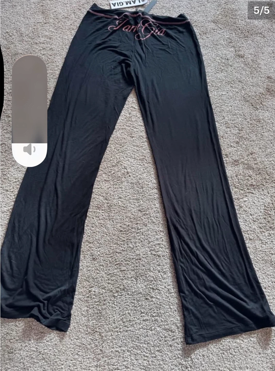 I.AM.GIA Black Pants Size XL - photo 3