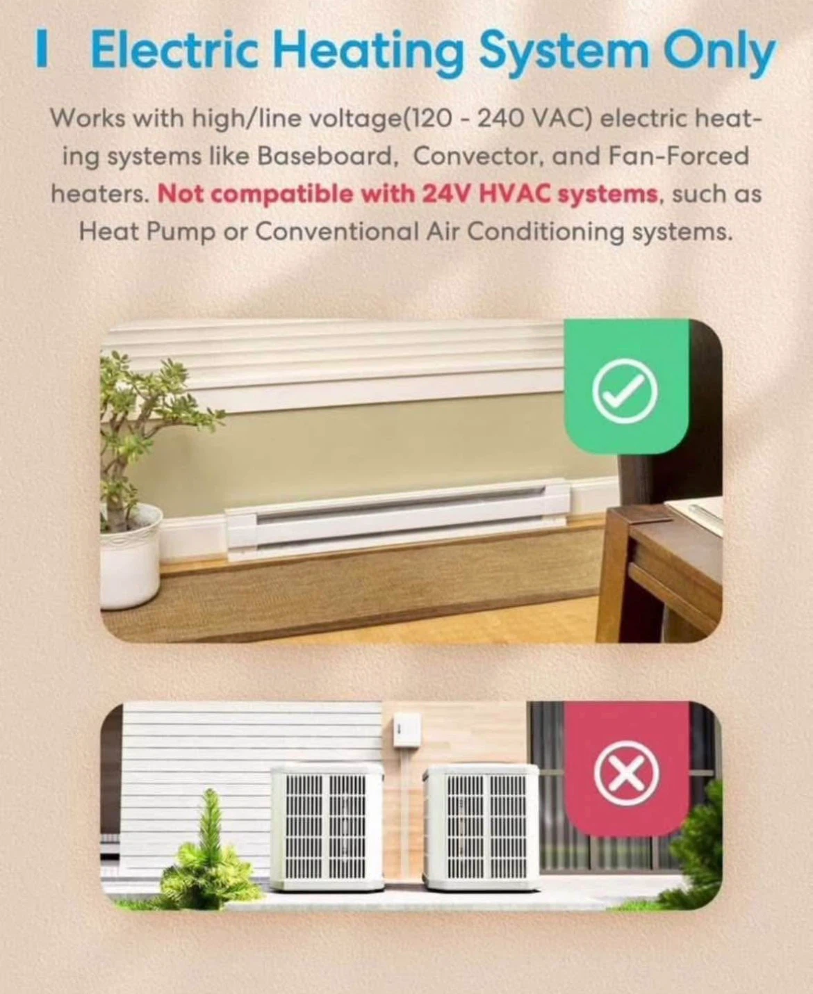 Meross Smart Wi-Fi Thermostat for Electric Heating - photo 2