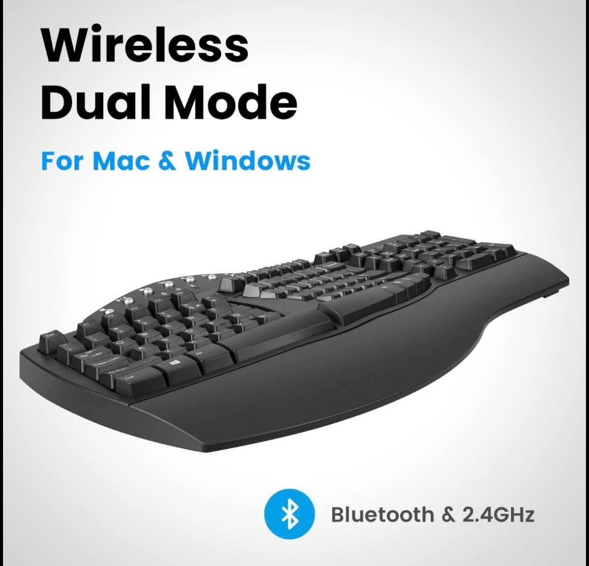Perixx PERIBOARD-612 Wireless Ergonomic Keyboard - photo 2
