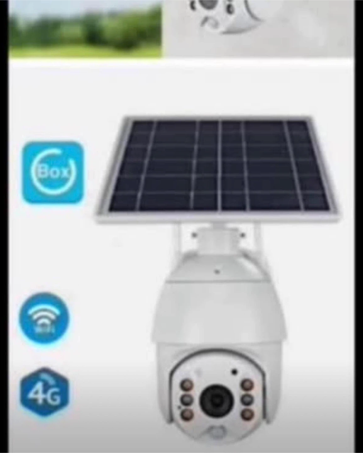 Solar Powered Security Camera