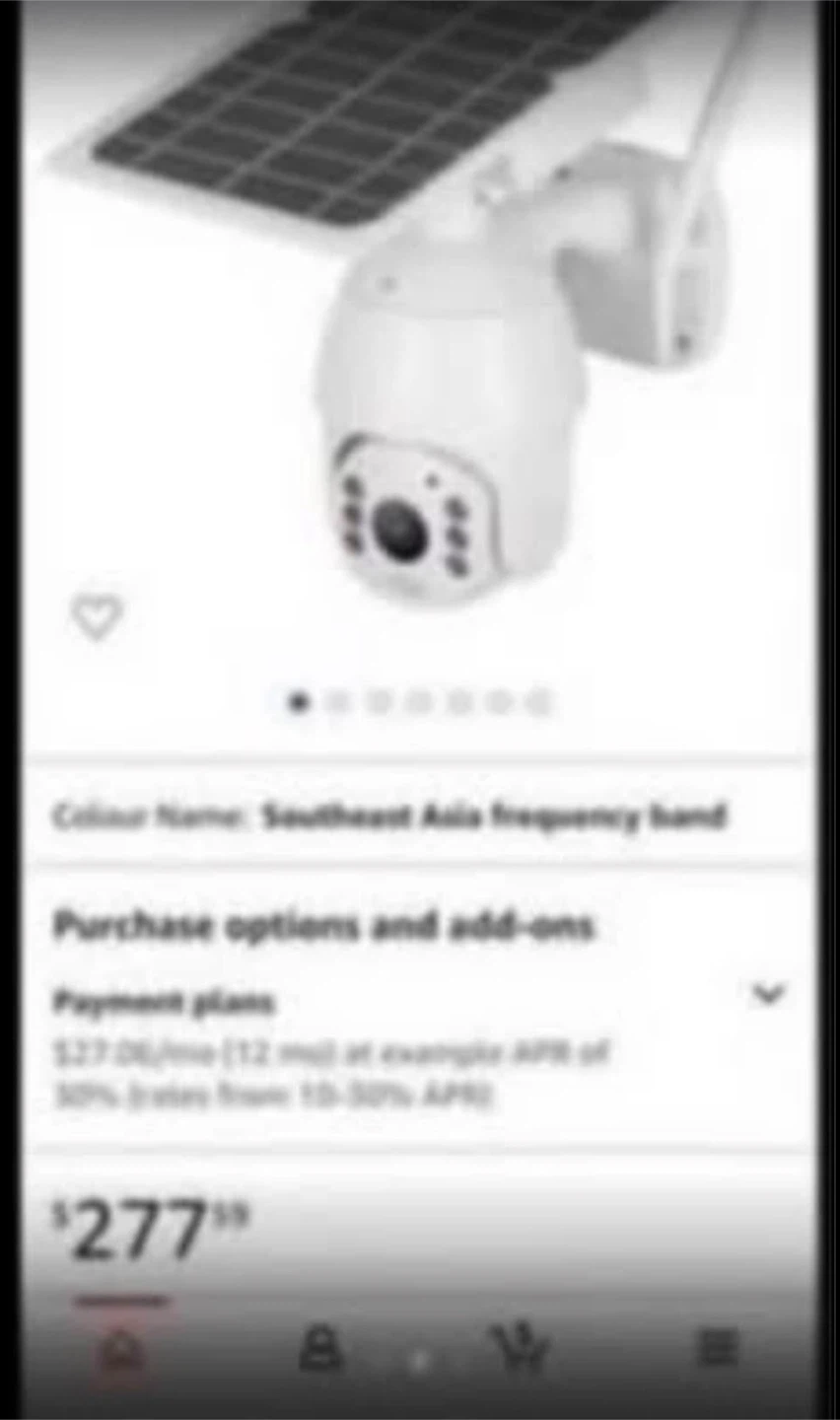 Solar Powered Security Camera - photo 2