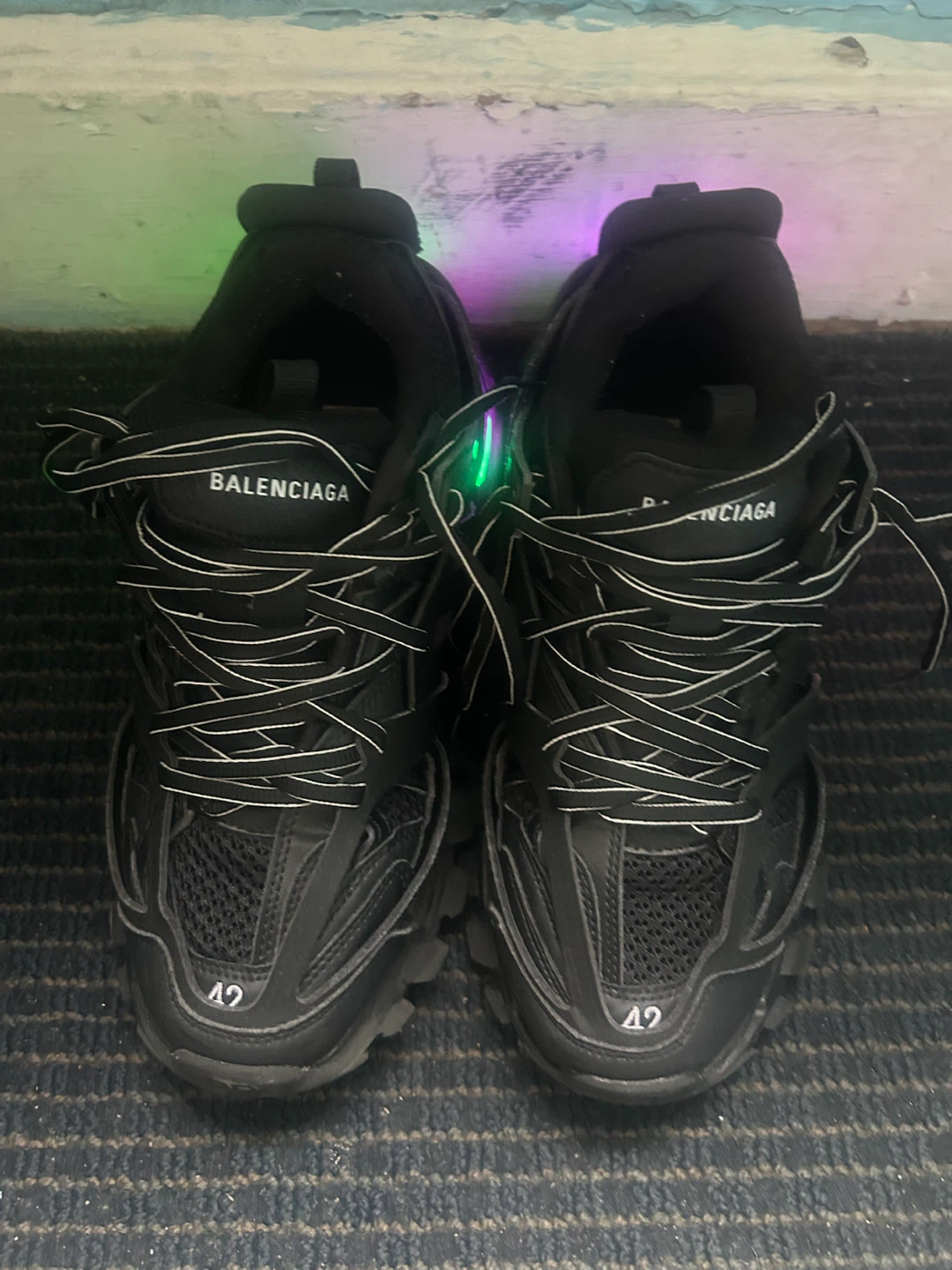 Balenciaga Track LED Sneakers Black