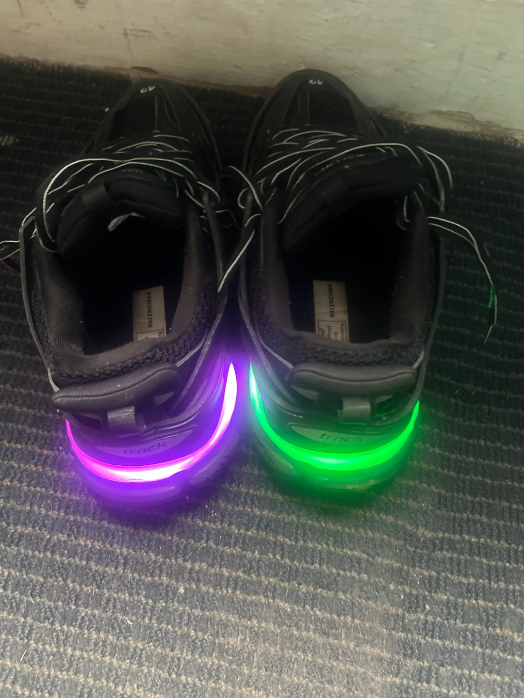 Balenciaga Track LED Sneakers Black - photo 3
