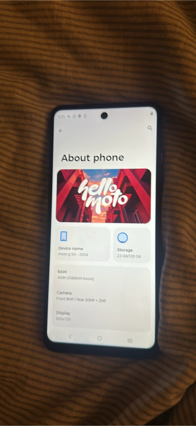 Motorola Moto G 5G 2024 - photo 5