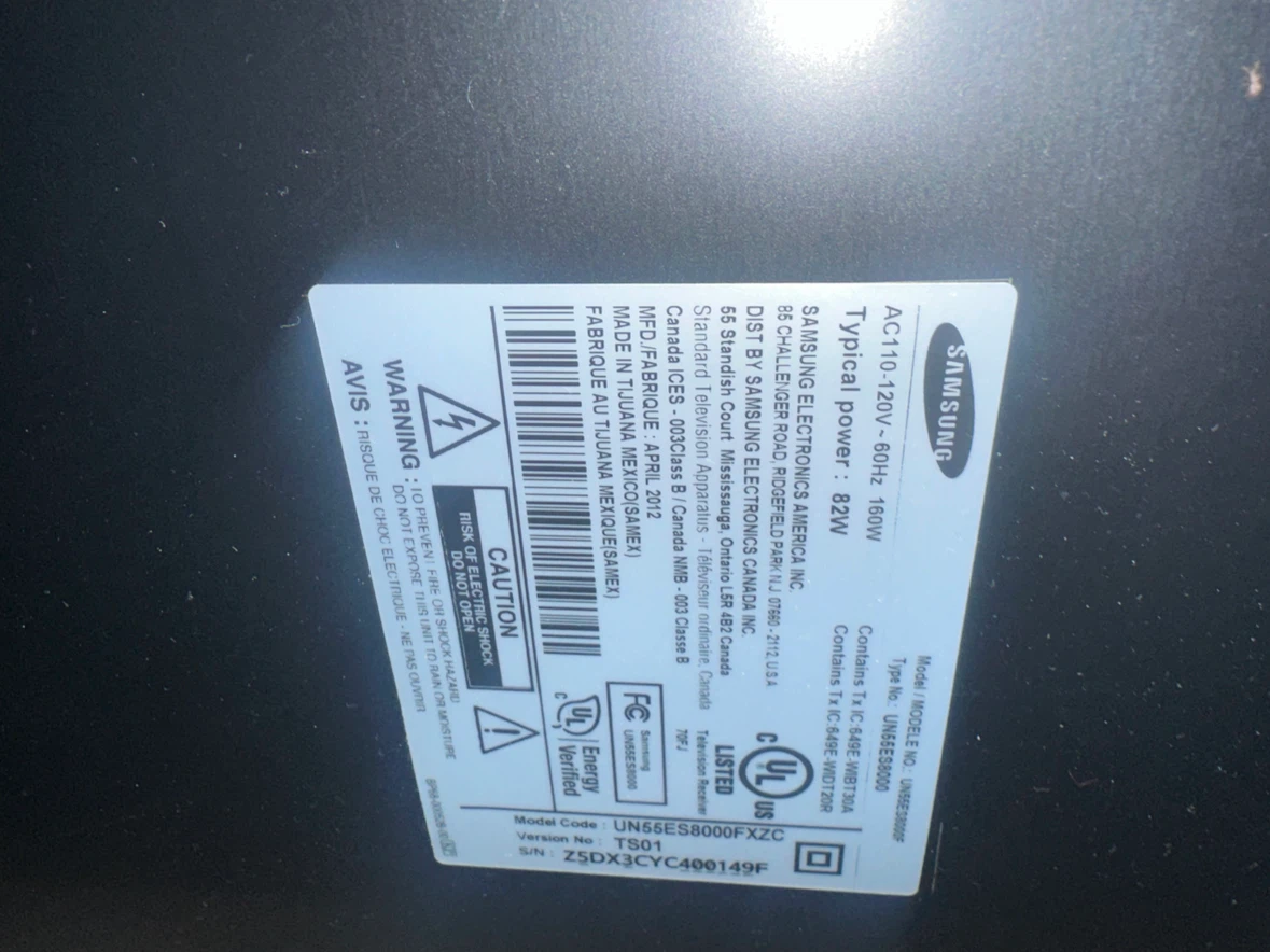 Samsung 55-inch HD LED Television. Model-55ES8000. - photo 3