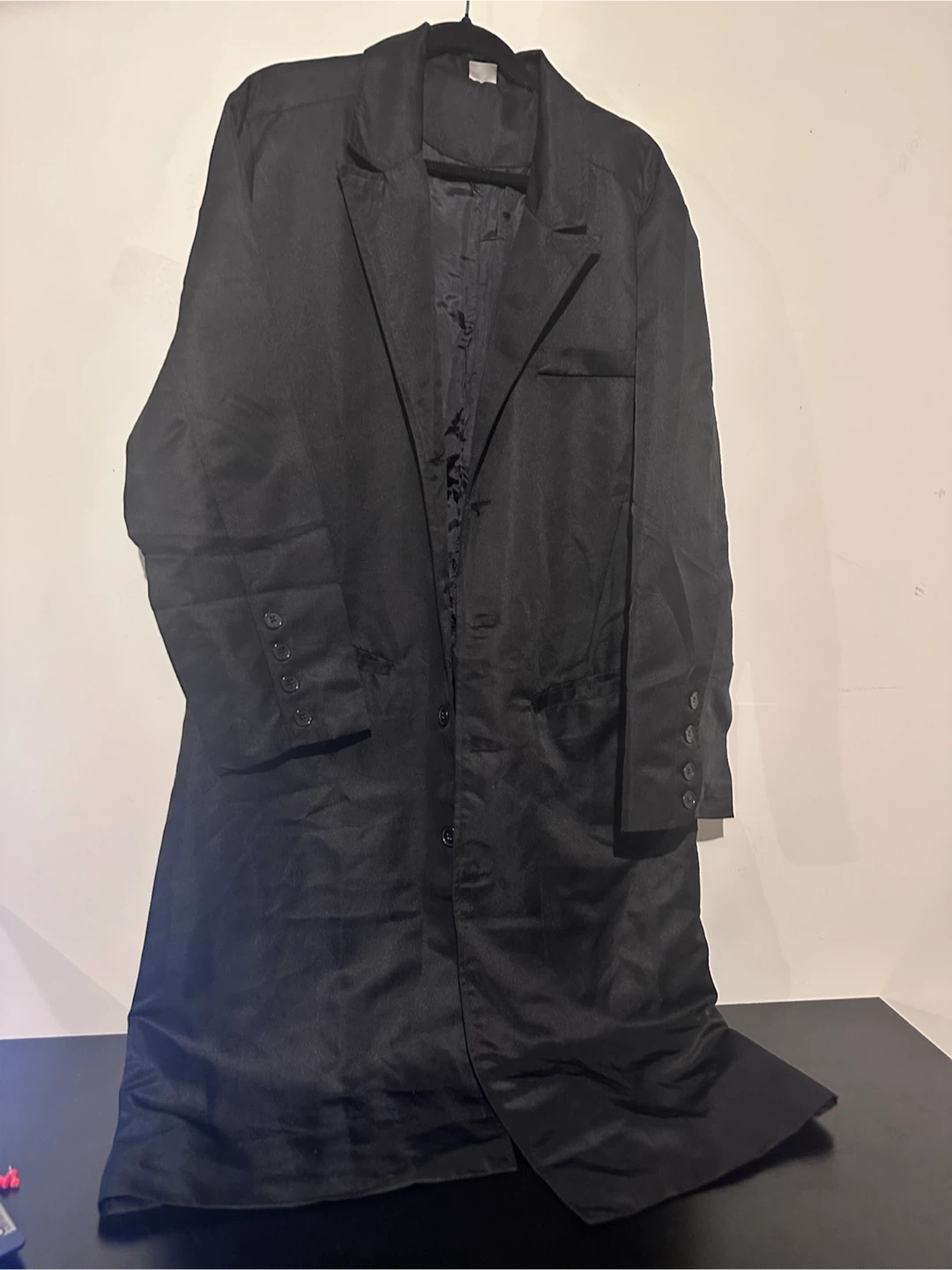 Black Long Overcoat