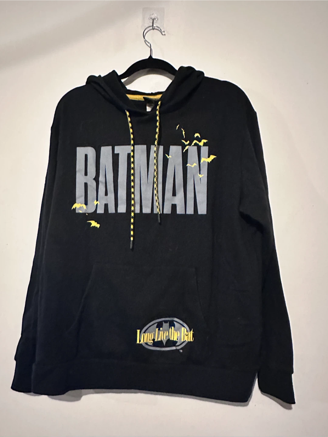 Black Batman Graphic Hoodie