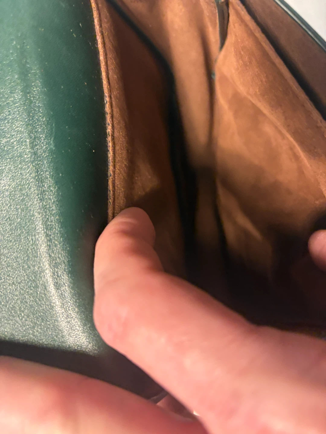 Dark Green Crossbody Bag - photo 2
