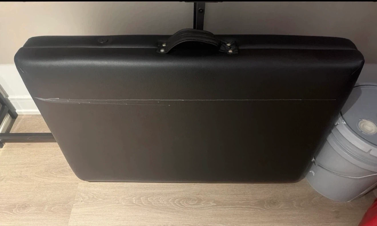 Portable Black Massage Table