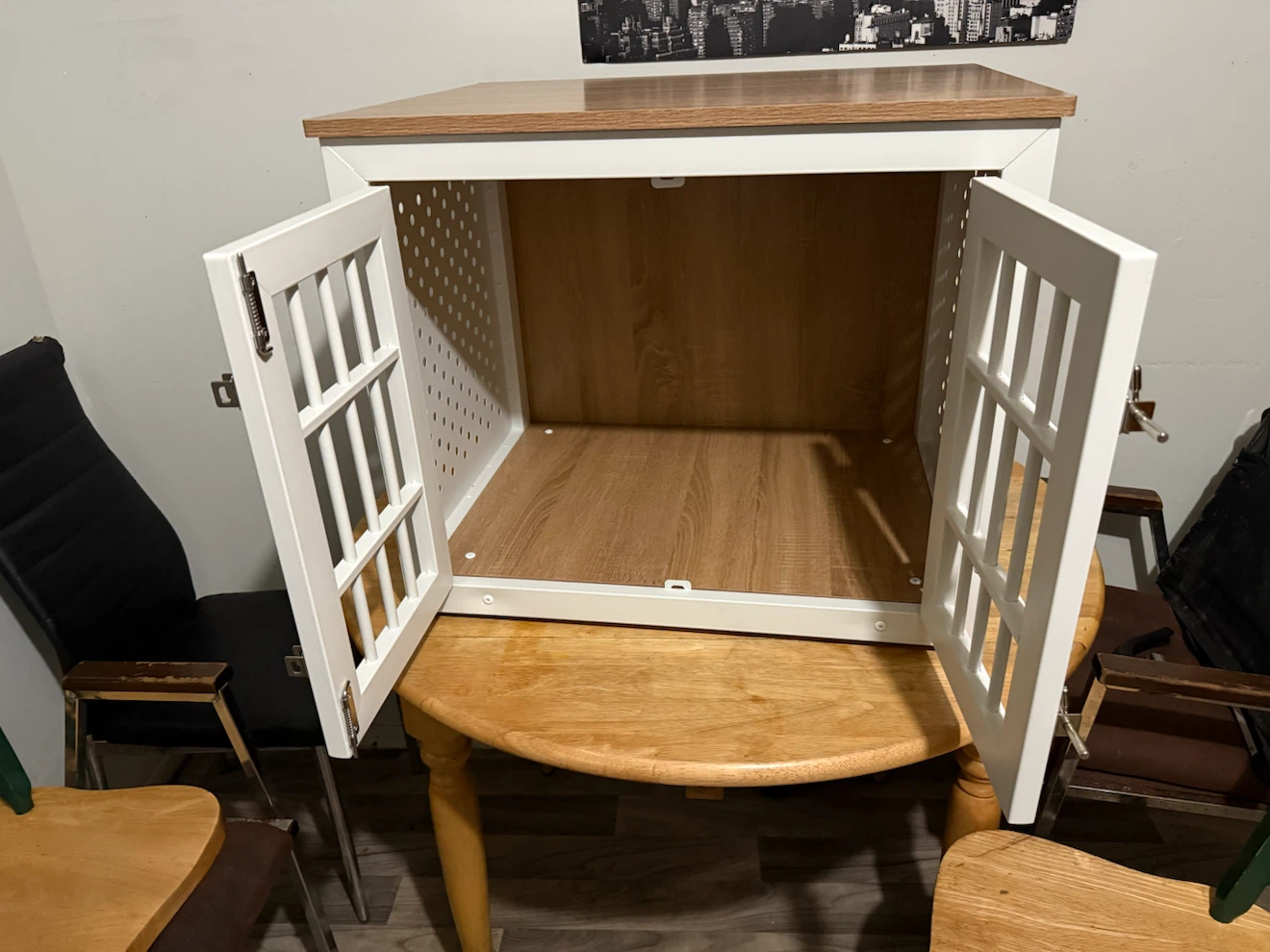 White Furniture-Style Dog Crate - photo 5