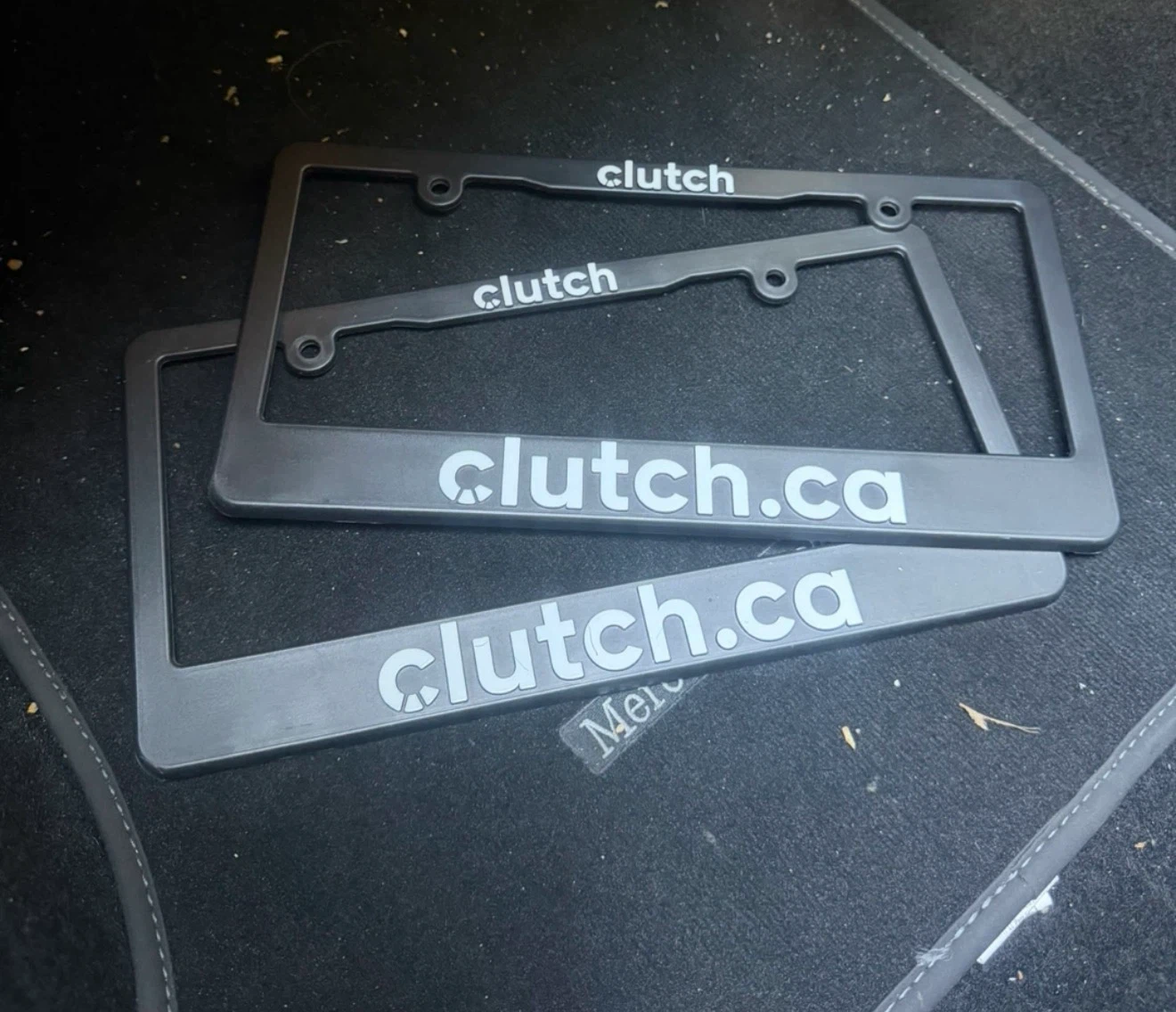 Two Clutch.ca License Plate Frames