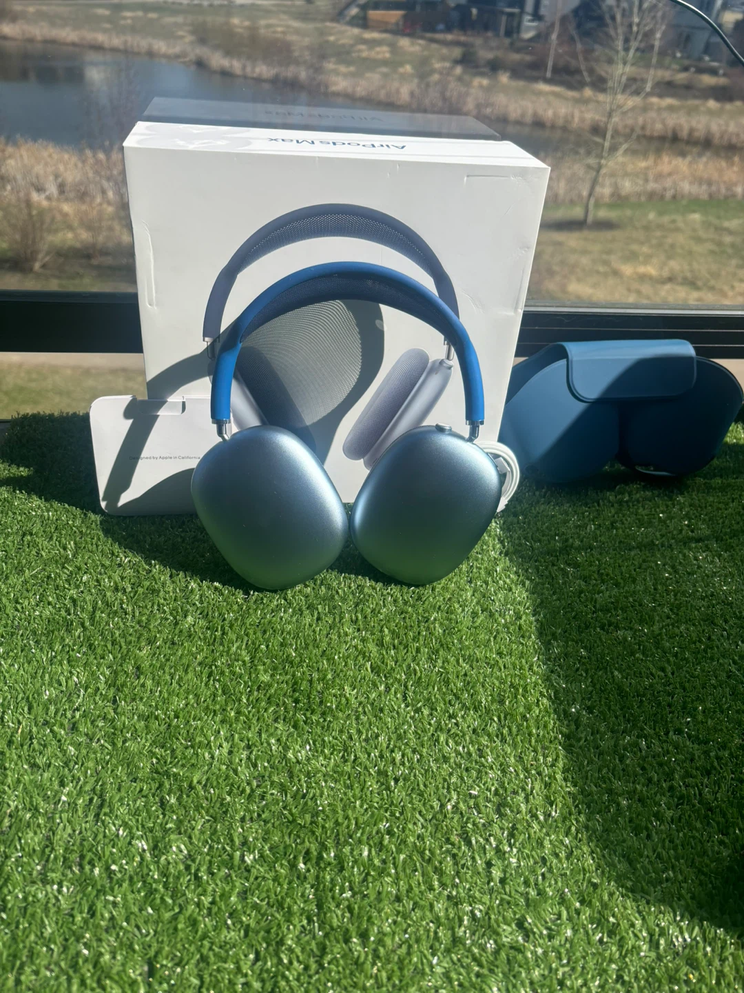 Apple AirPods Max Blue Headphones