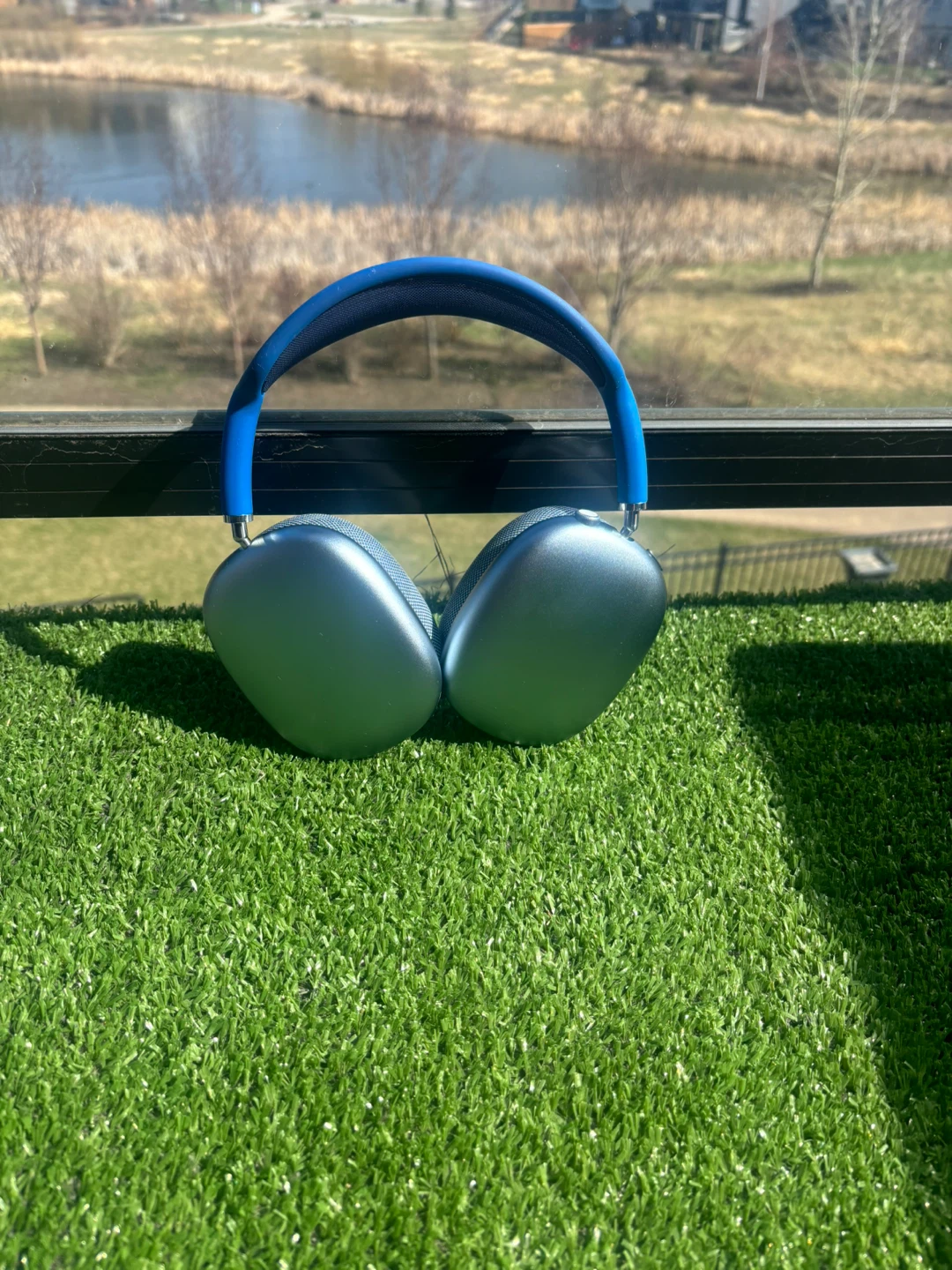 Apple AirPods Max Blue Headphones - photo 2