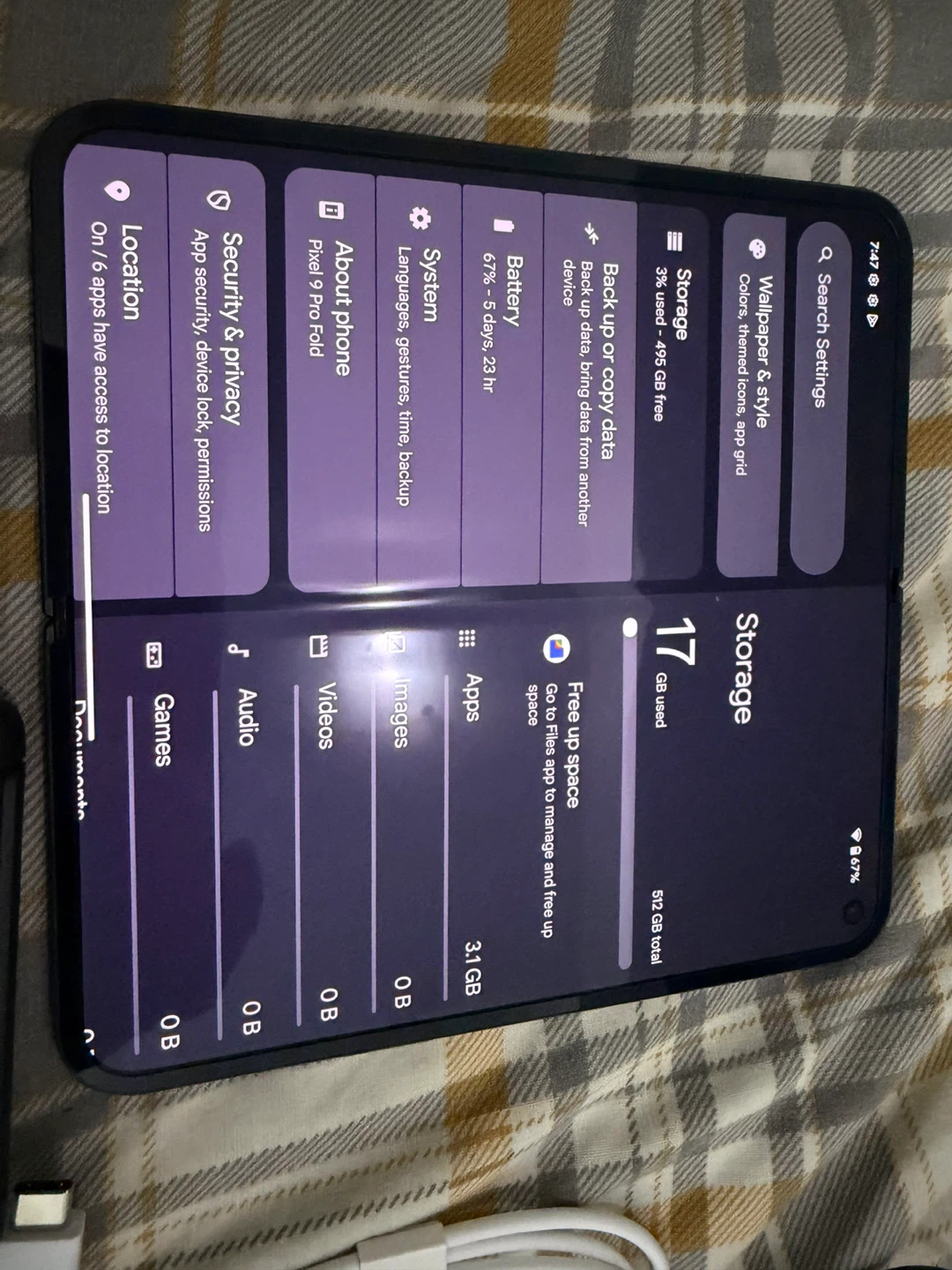 Pixel 9 pro fold XL with Samsung watch 7. - photo 2