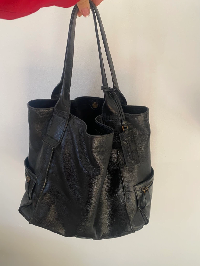 Fossil Issue No. 1954 Black Leather Purse