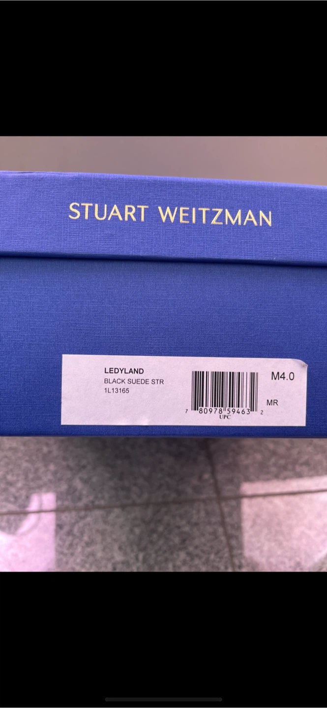Stuart Weitzman Ledlyland Boots - Black Suede - photo 3