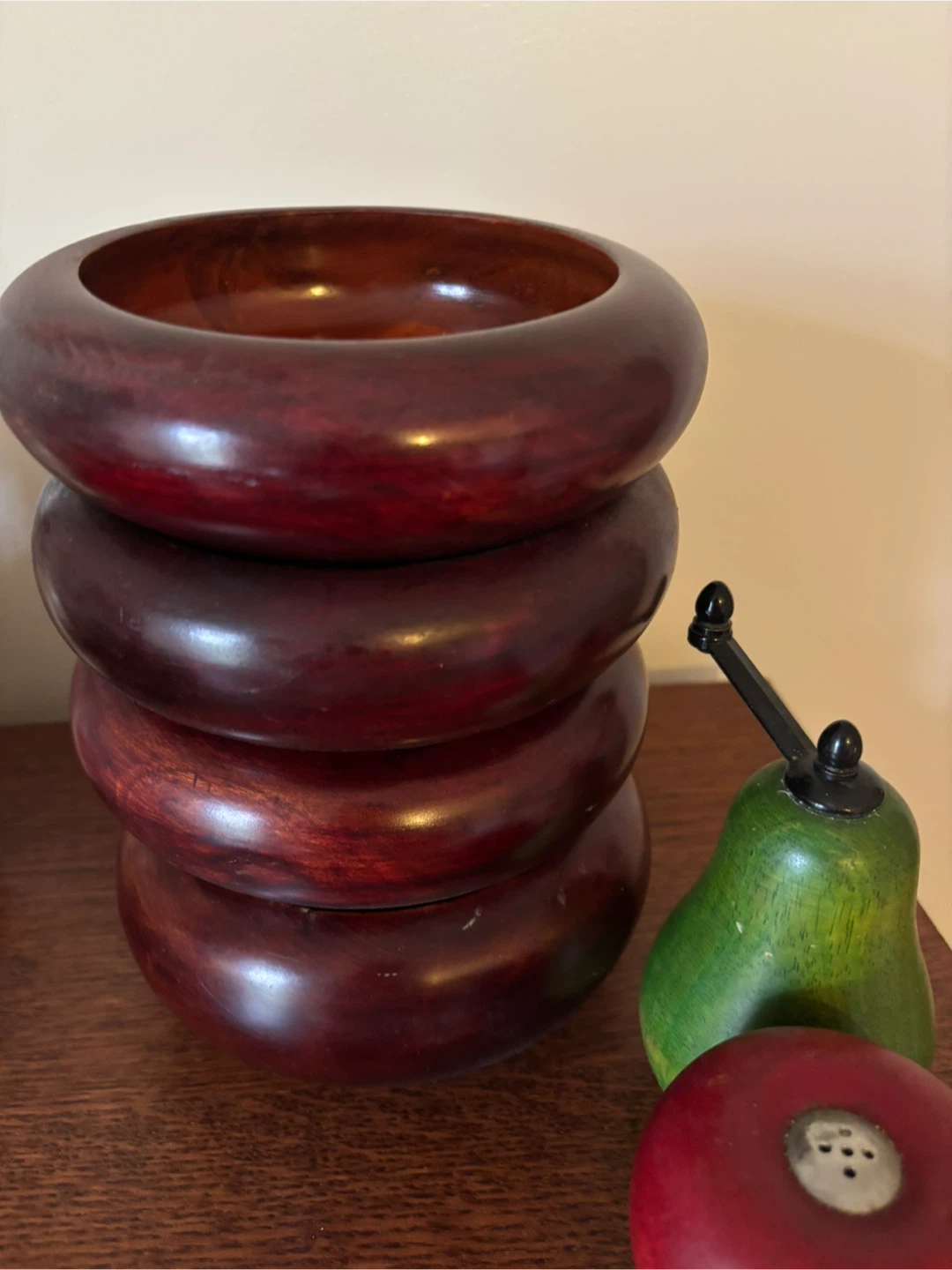 Wooden Bowls and Fruit Spice Grinders - photo 4