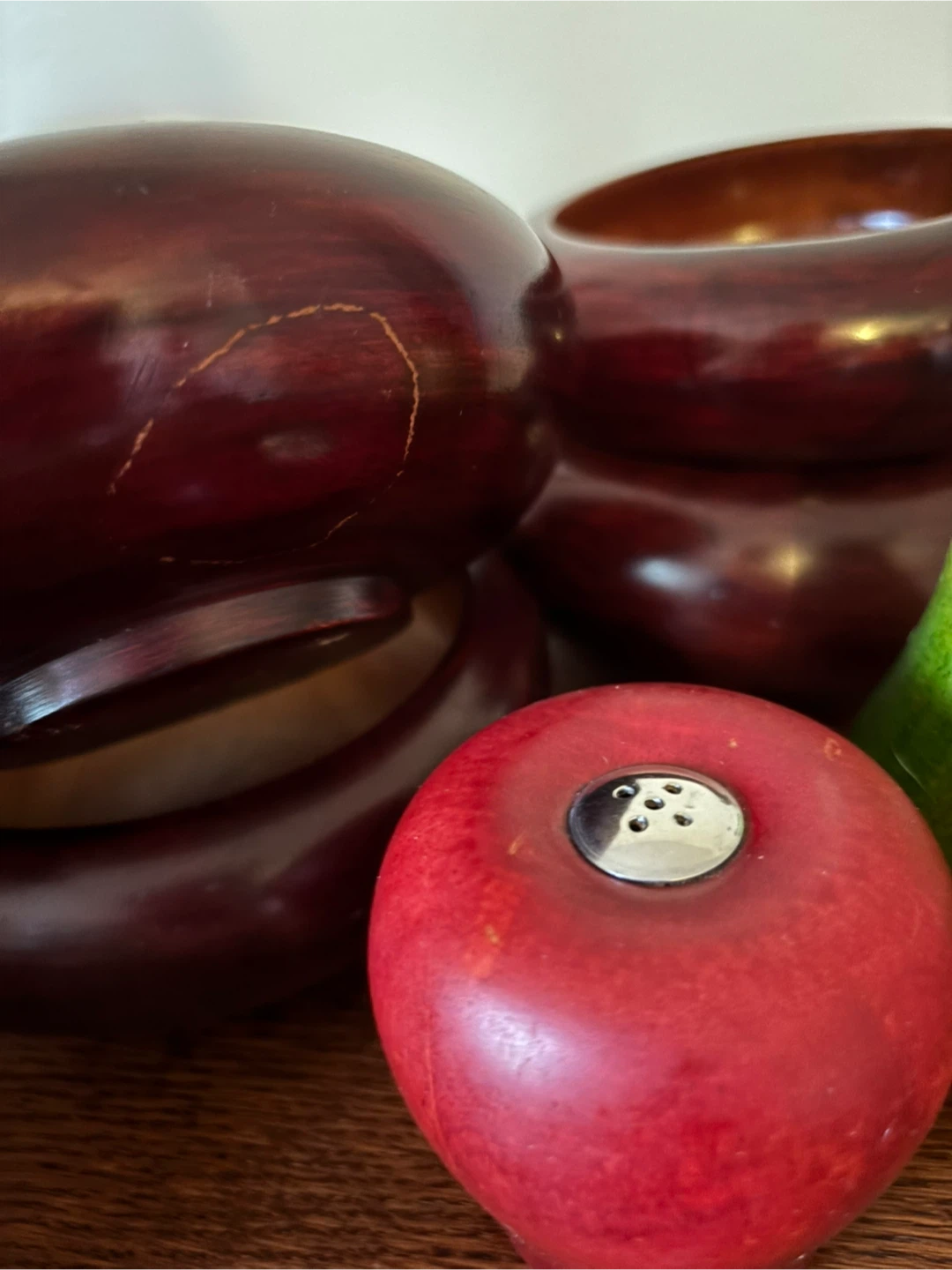 Wooden Bowls and Fruit Spice Grinders - photo 5