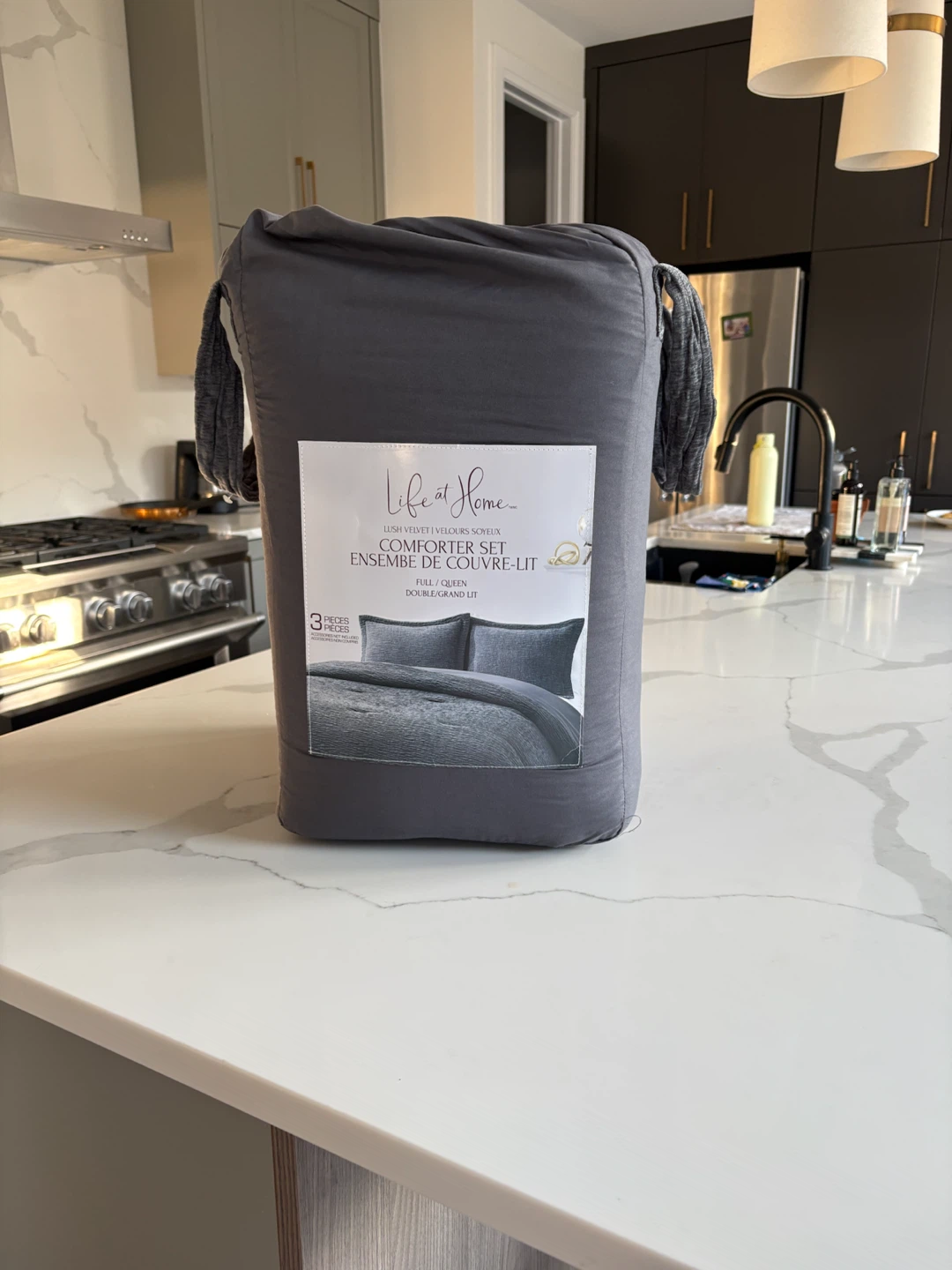 Life at Home 3-Piece Comforter Set - Full/Queen