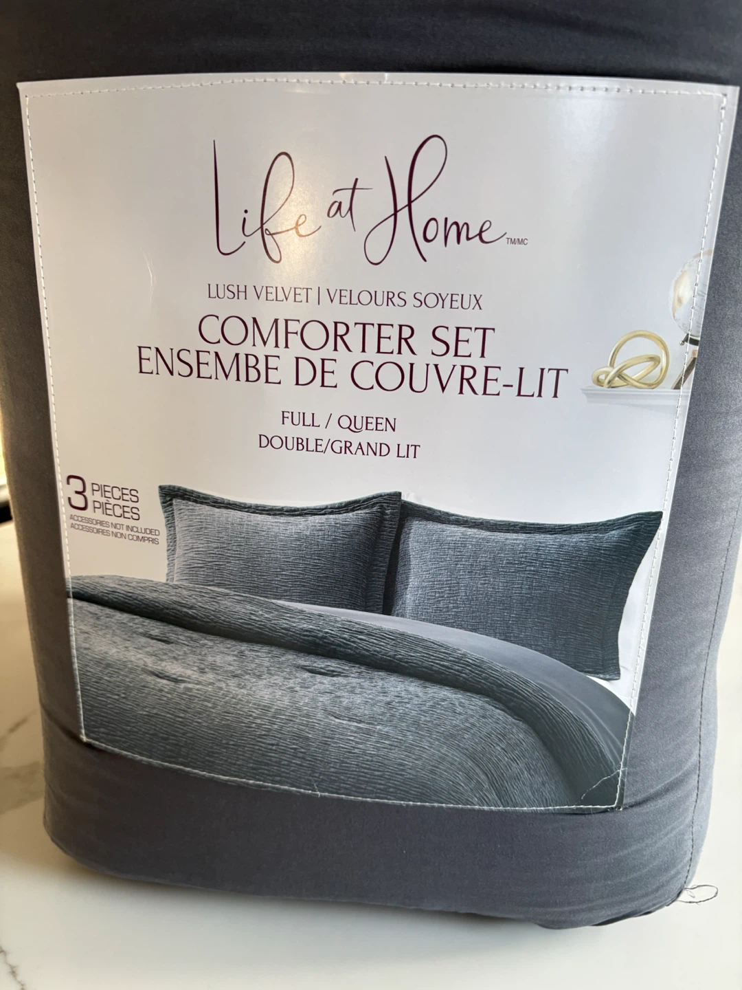Life at Home 3-Piece Comforter Set - Full/Queen - photo 2