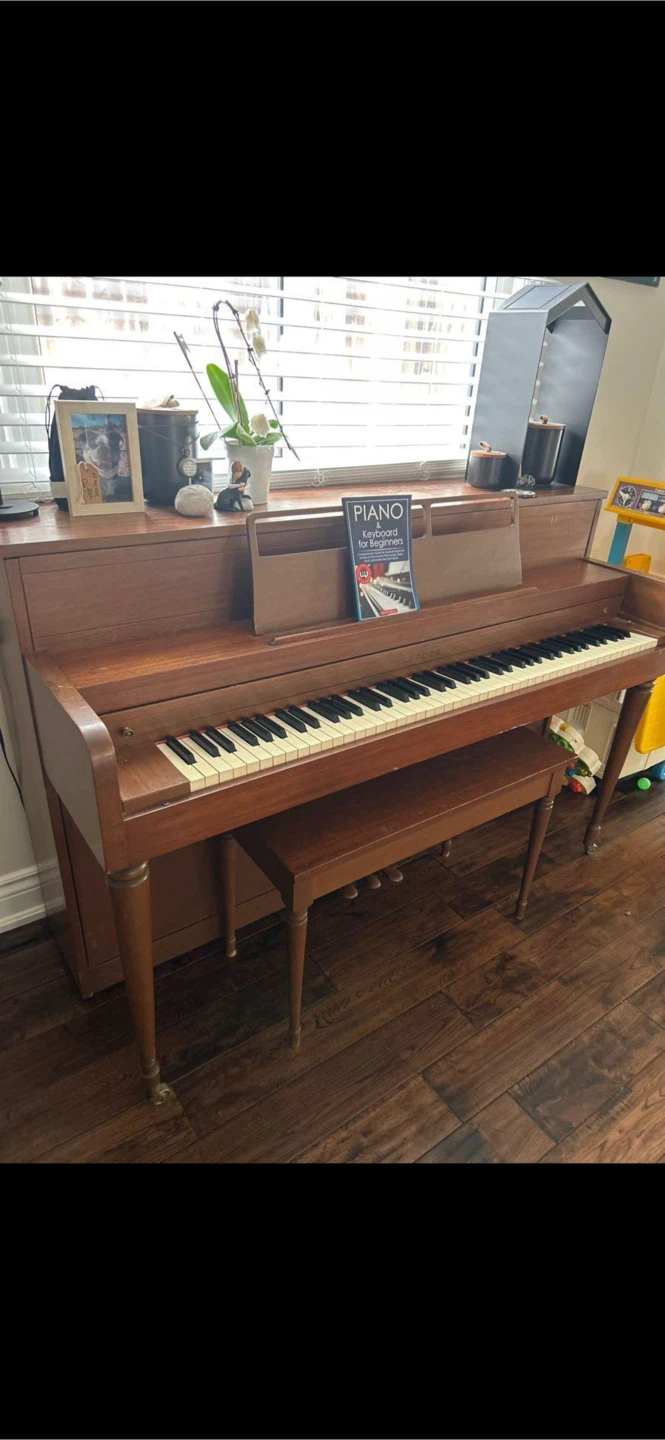 Nordheimer Upright Piano with Bench