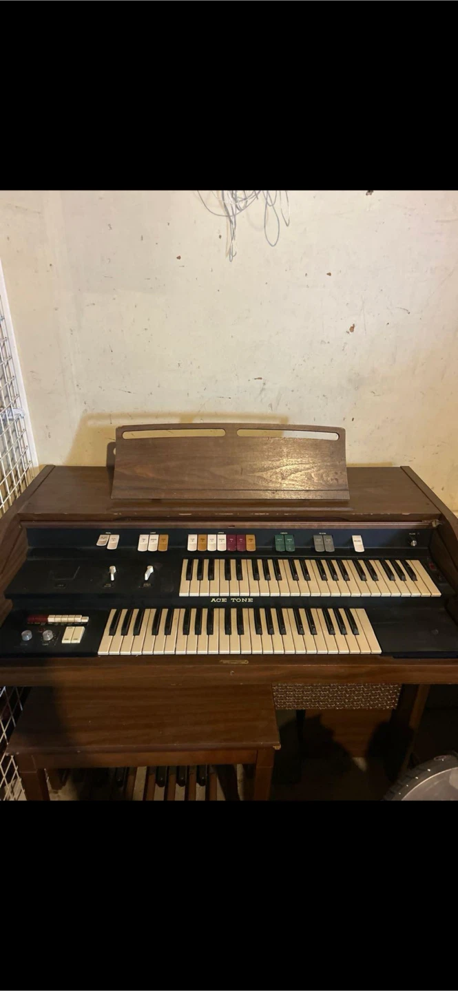 Vintage Ace Tone Electric Organ