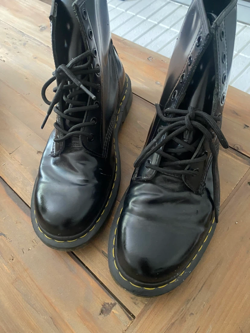 Dr. Martens 1460 Patent Leather Boots Size 11
