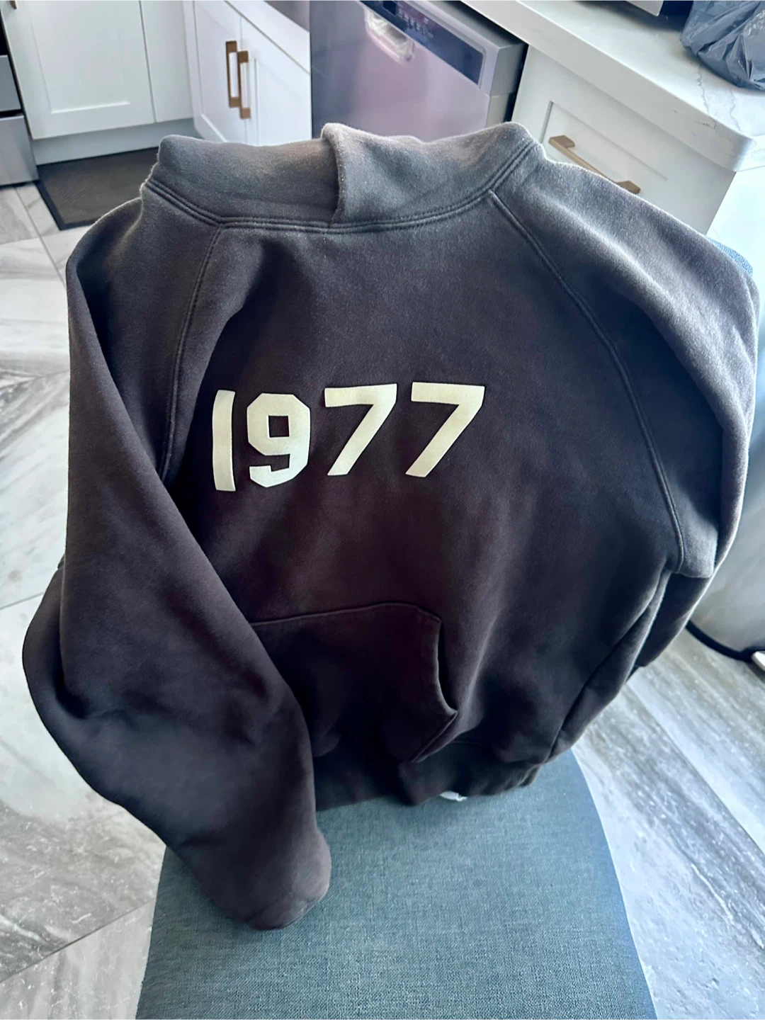 Essentials 1977 Hoodie - Dark Grey - photo 2