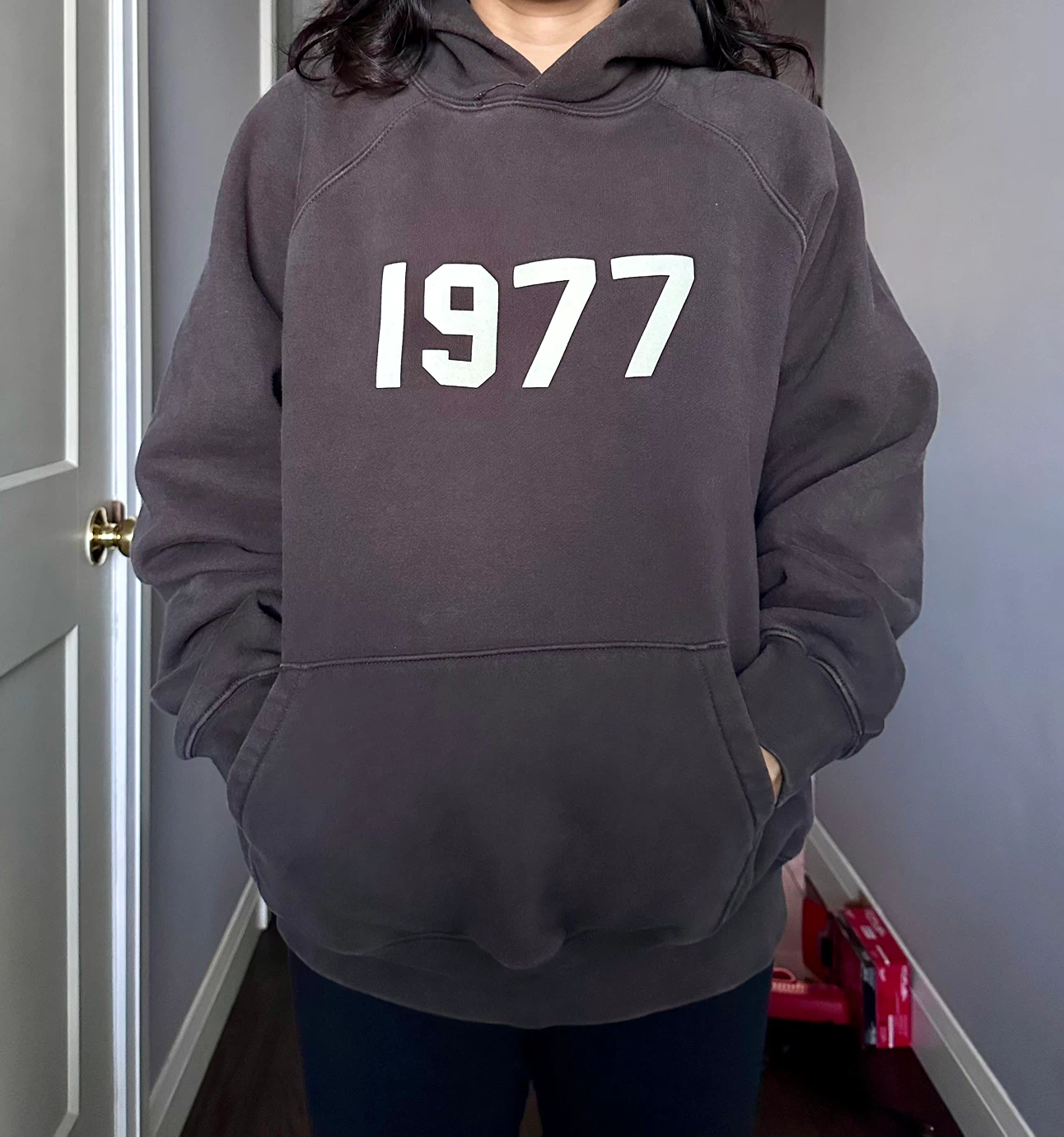 Essentials 1977 Hoodie - Dark Grey - photo 4