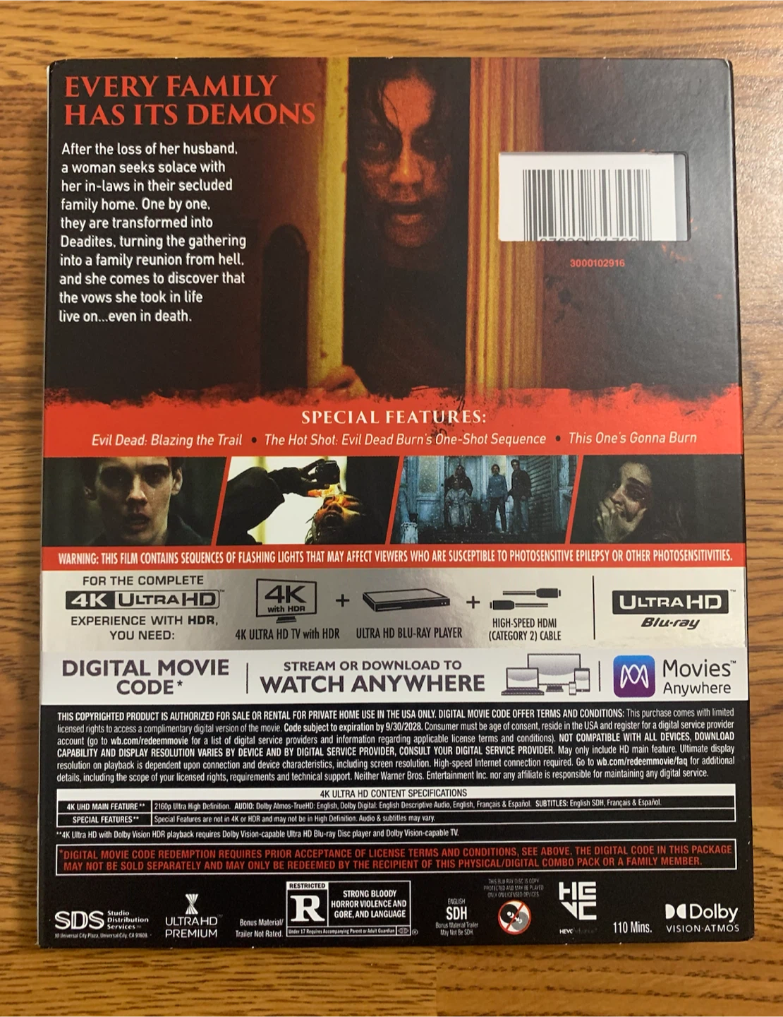 Evil Dead Burn UHD-BD - photo 2