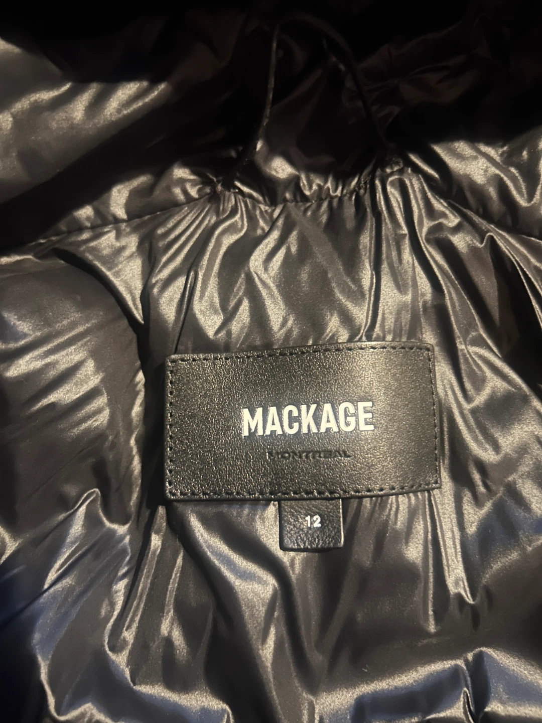 Mackage Kids Puffer Jacket Black