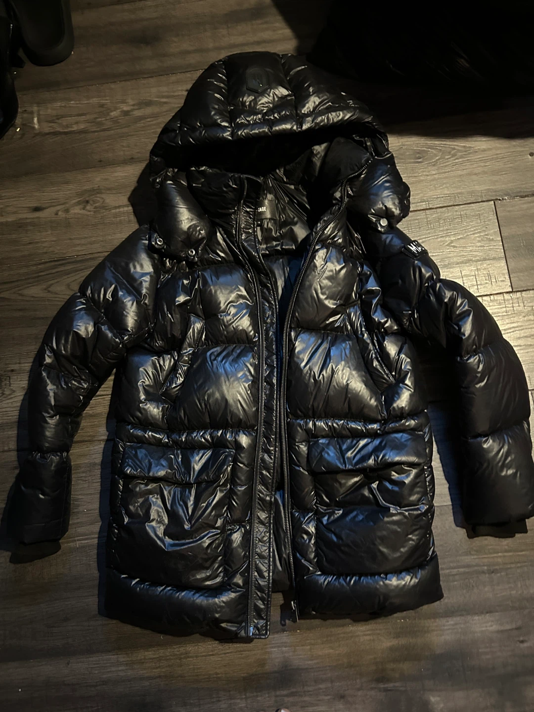 Mackage Kids Puffer Jacket Black - photo 4