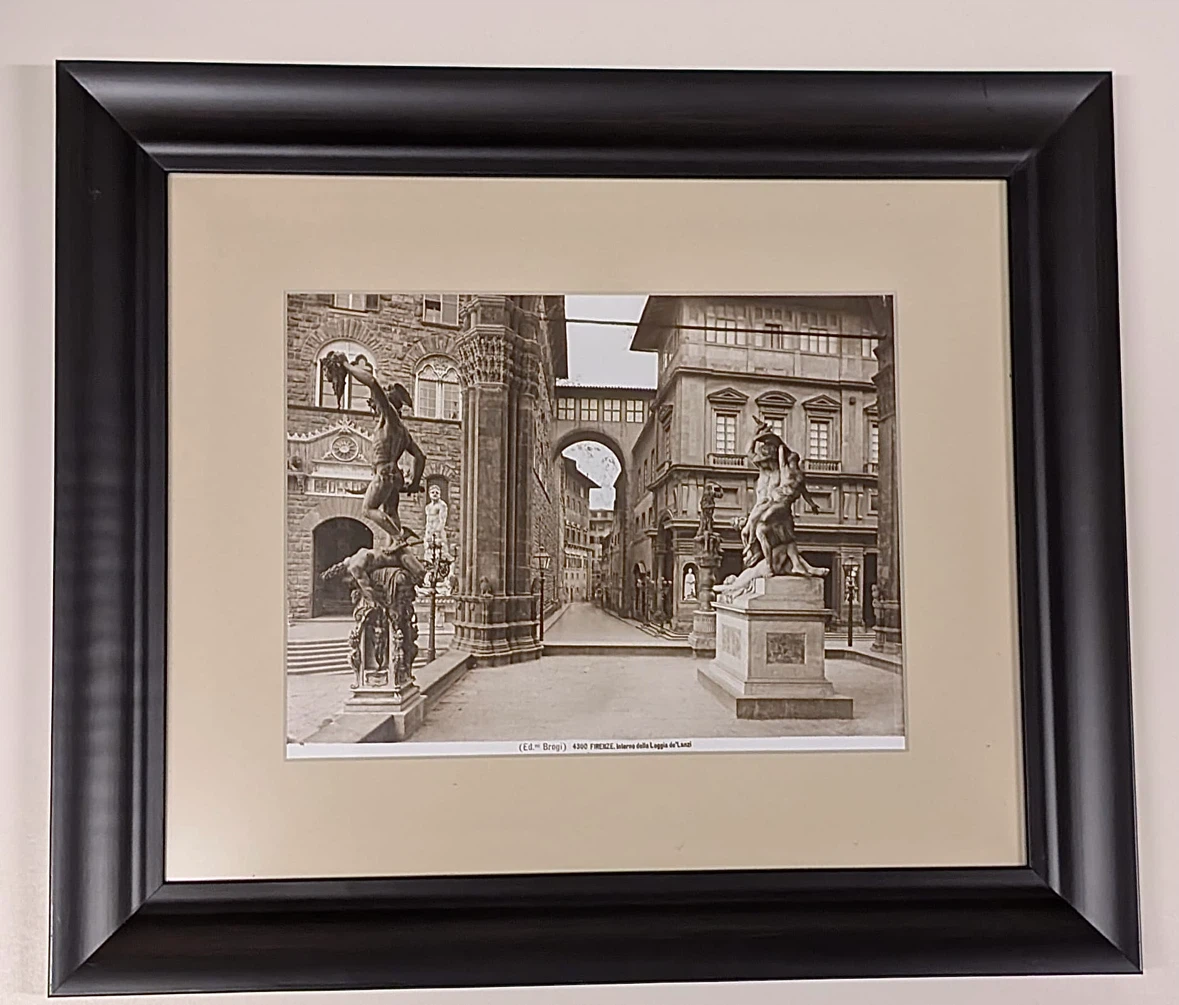 Set of 4 Framed Vintage Italian Photography Prints - photo 3