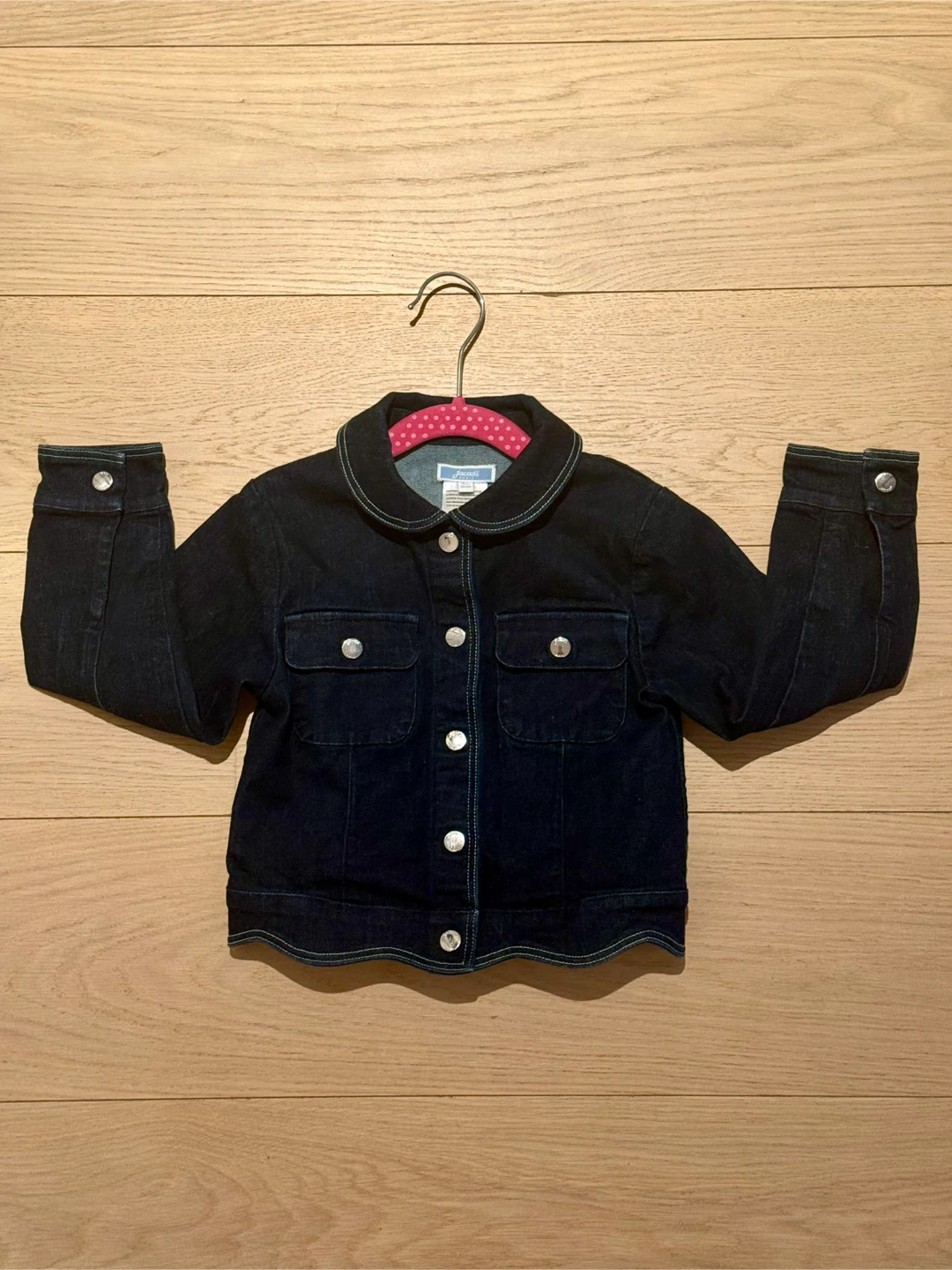 Jacadi Paris Girls Dark Denim Jacket