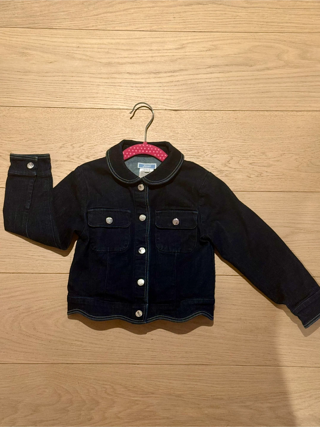 Jacadi Paris Girls Dark Denim Jacket - photo 2