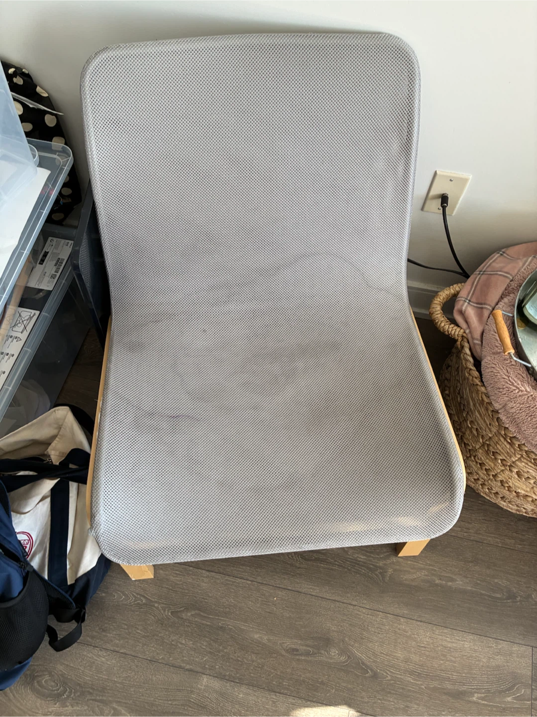 IKEA Poang chair with mesh seat - photo 2