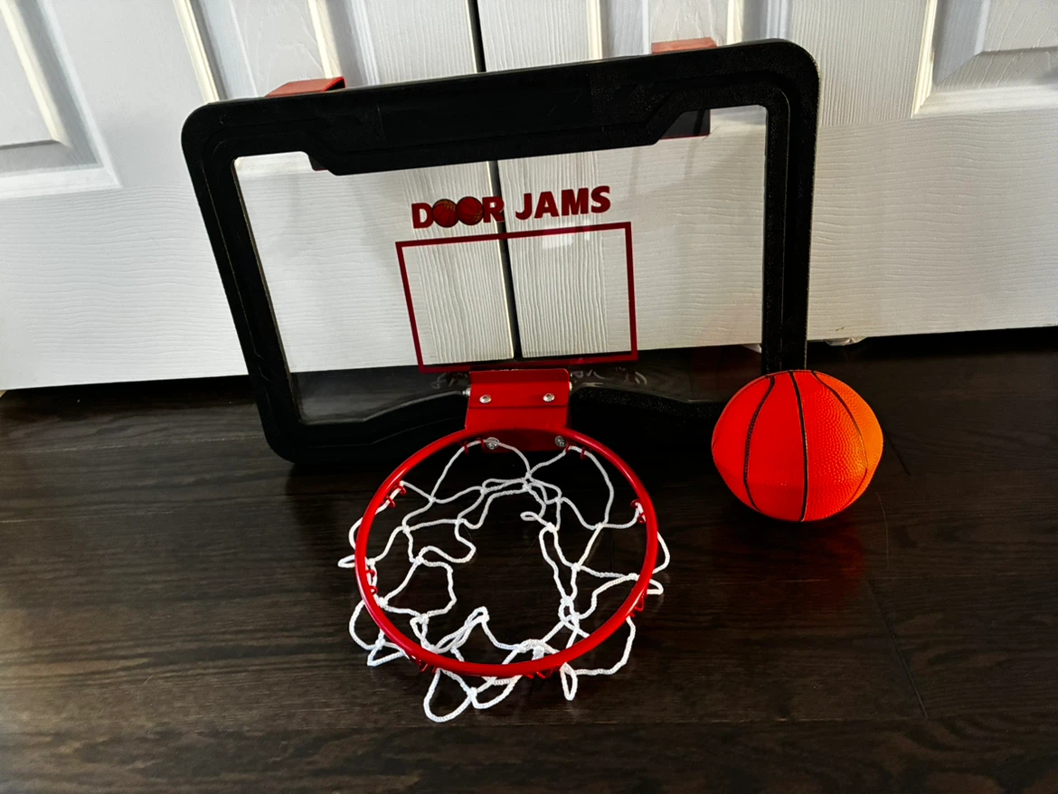Door Jams Over-the-Door Basketball Hoop