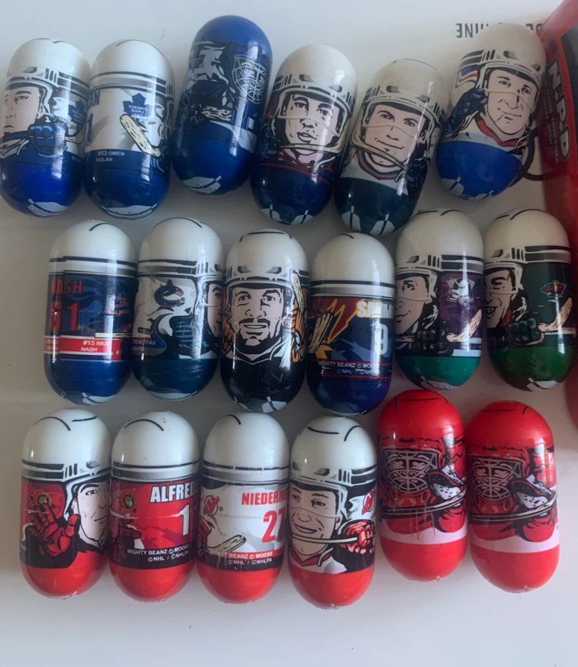 Mighty Beanz Collectible Toys - NHL Series and Assorted
