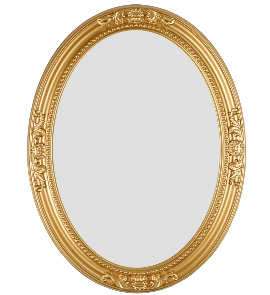 24 X 31.5 Inch Full-Sized Oval Wall Mirror, Vintage