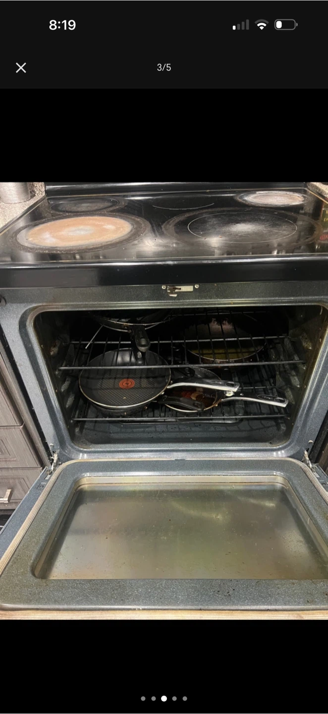 GE Stainless Steel Convection Range - photo 3
