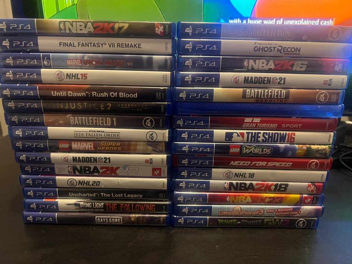 30 Assorted PlayStation 4 Games