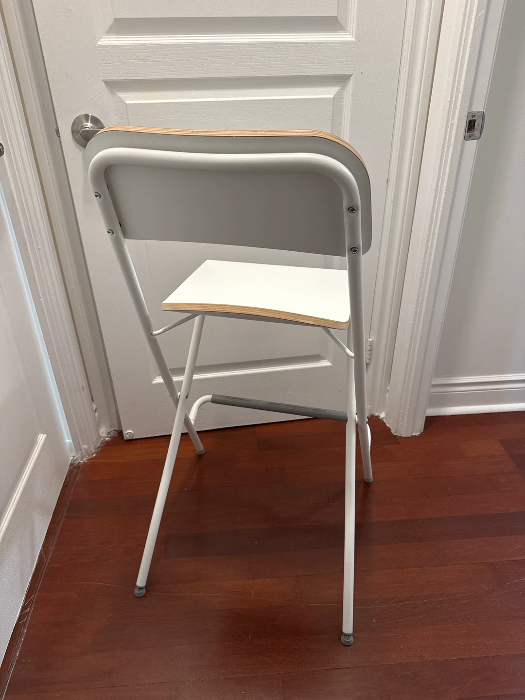 IKEA folding chair and stool set - photo 3