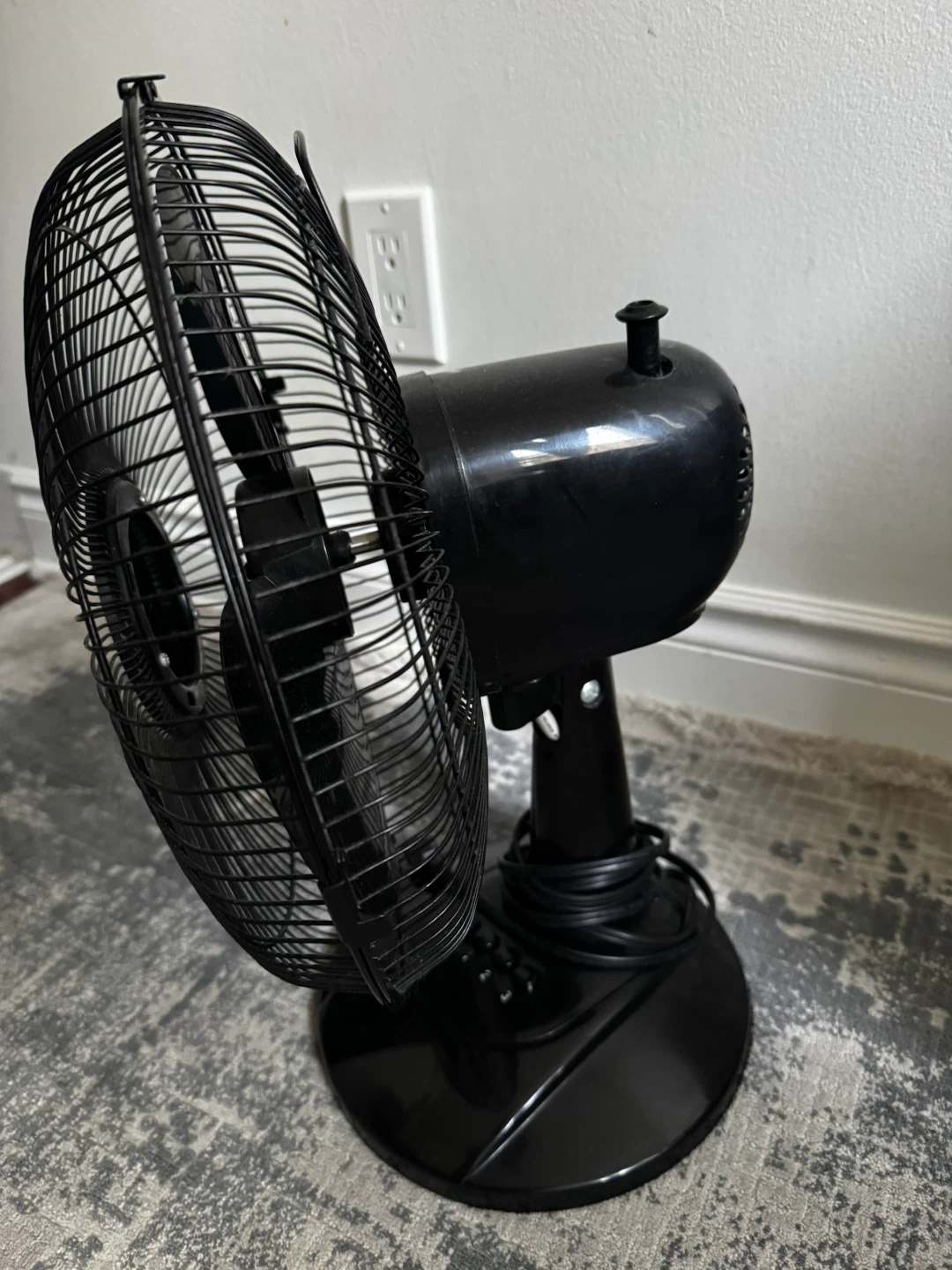 Pelonis Black Table Fan - photo 2
