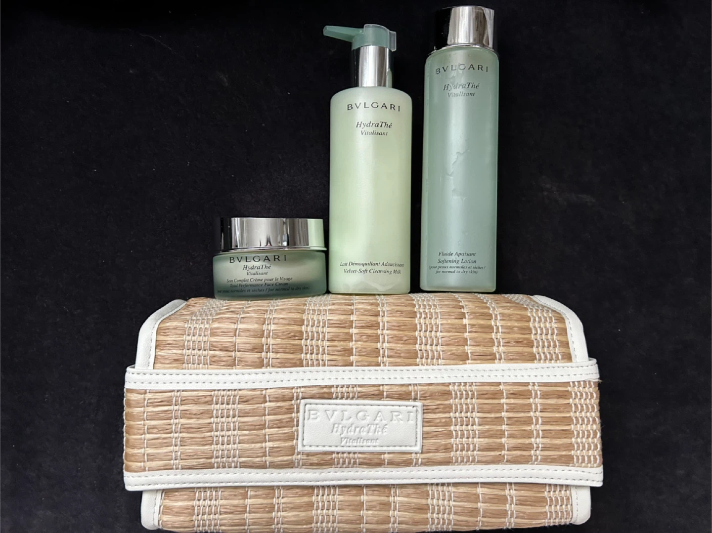 Bvlgari HydraThe Vitalisant Skincare Set with Pouch
