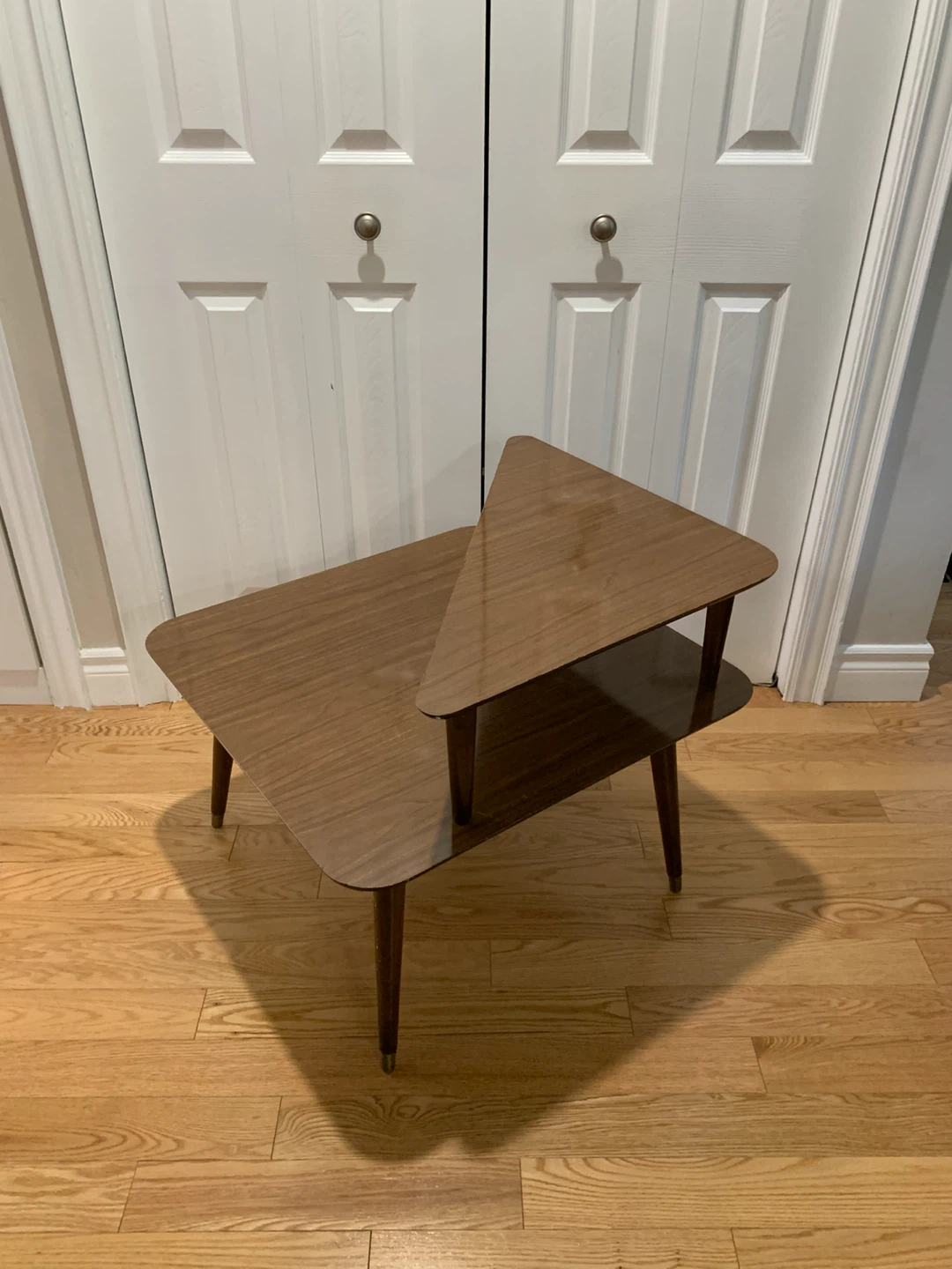 Mid Century Two Tier Side Table