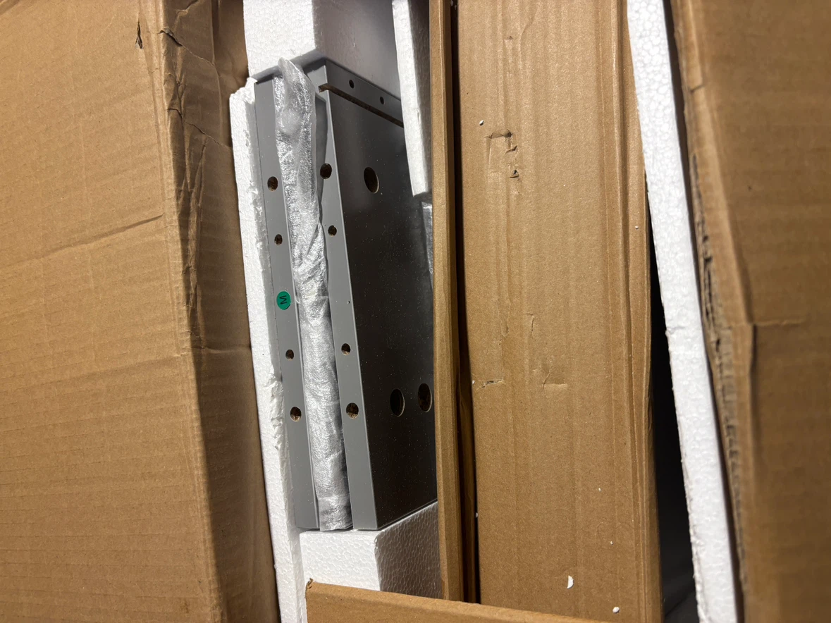 VASAGLE Over-the-Toilet Storage Cabinet Grey - photo 5