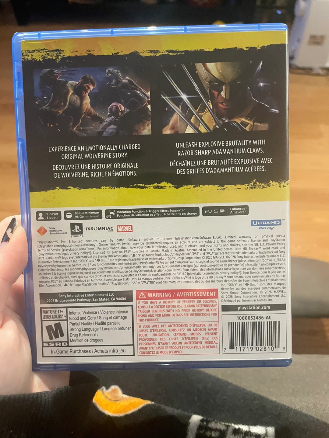 Marvel Wolverine for PS5 - photo 2