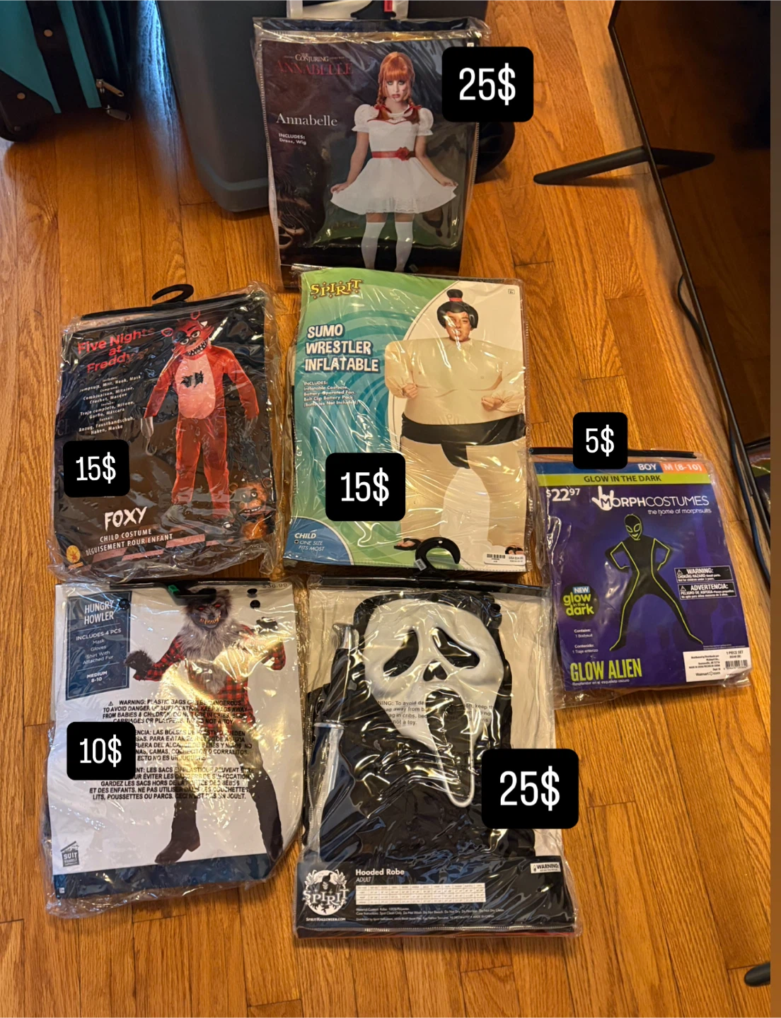 Halloween costumes