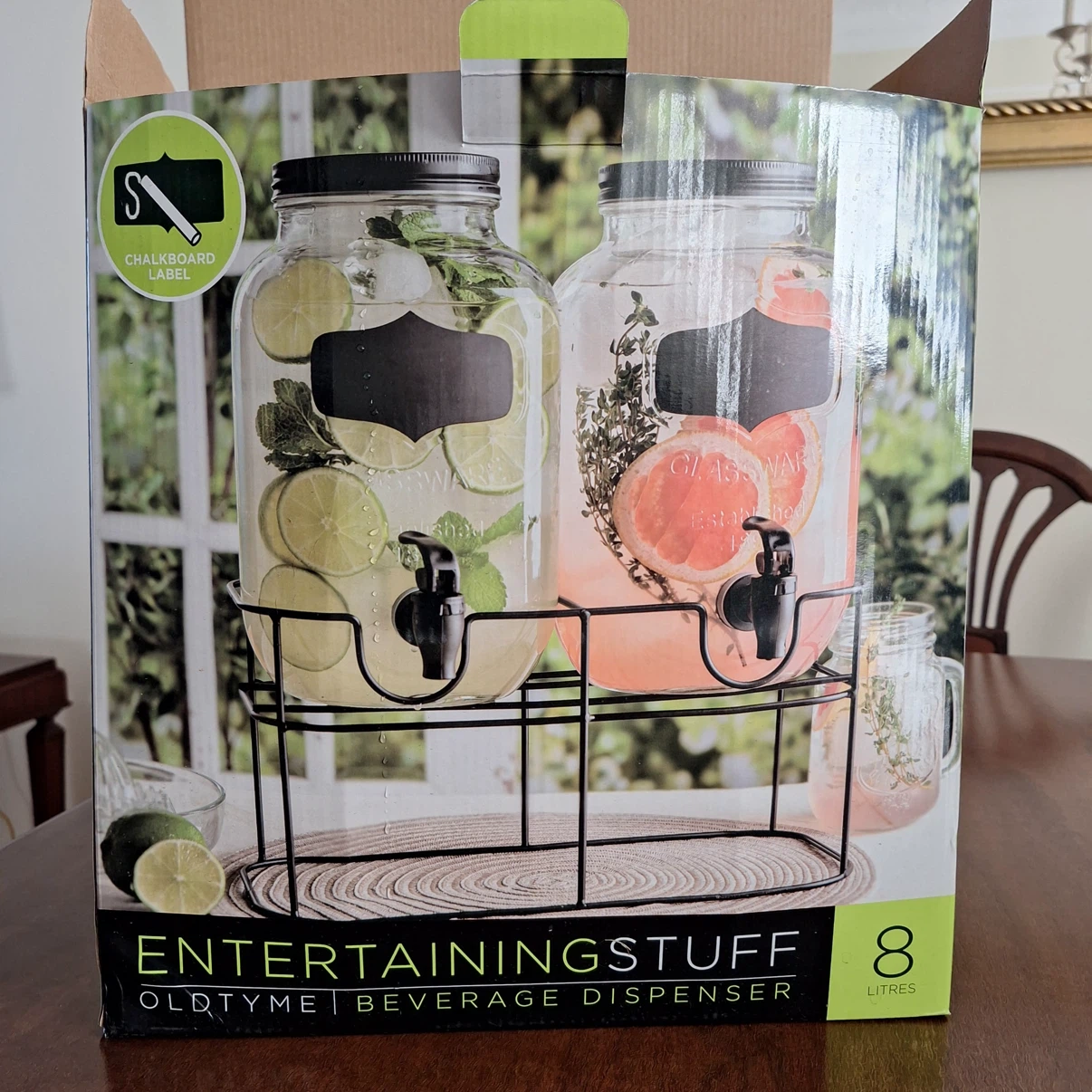 EntertainingStuff Oldtyme Double Beverage Dispenser - photo 5